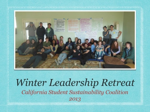 2013 Winter Leadership Retreat